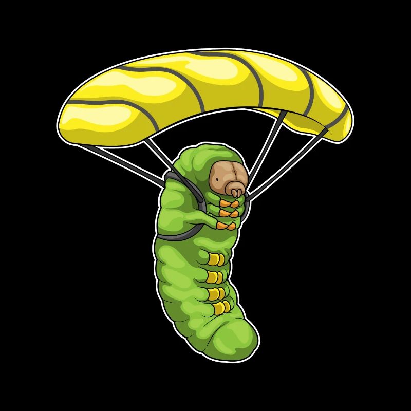 Caterpillar Parachute