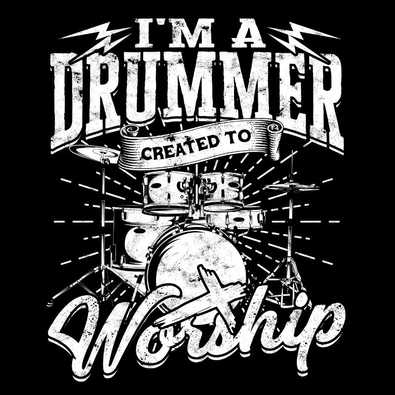 Drummer Jesus Cross Drummer Drummer
