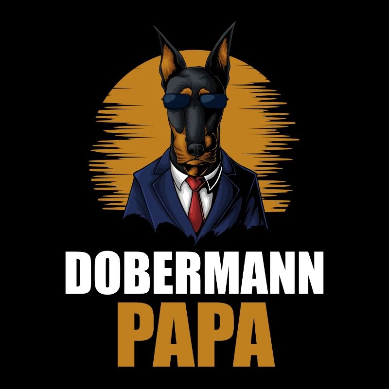 Chien Doberman Papa