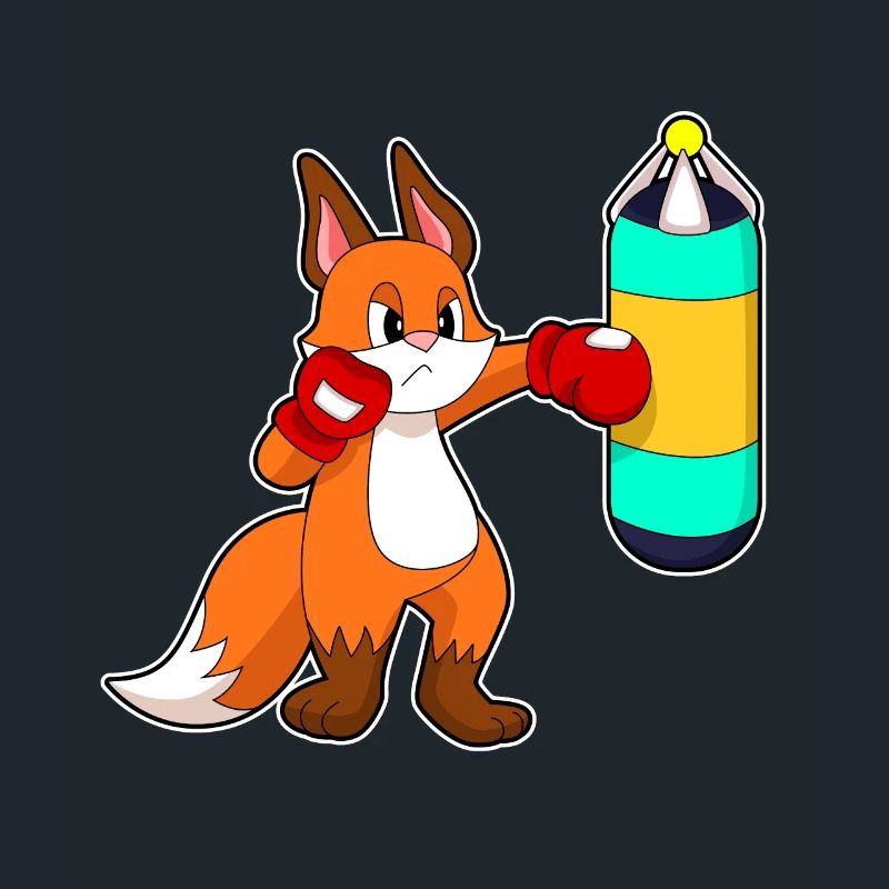 Fuchs Boxer Boxsack Boxen
