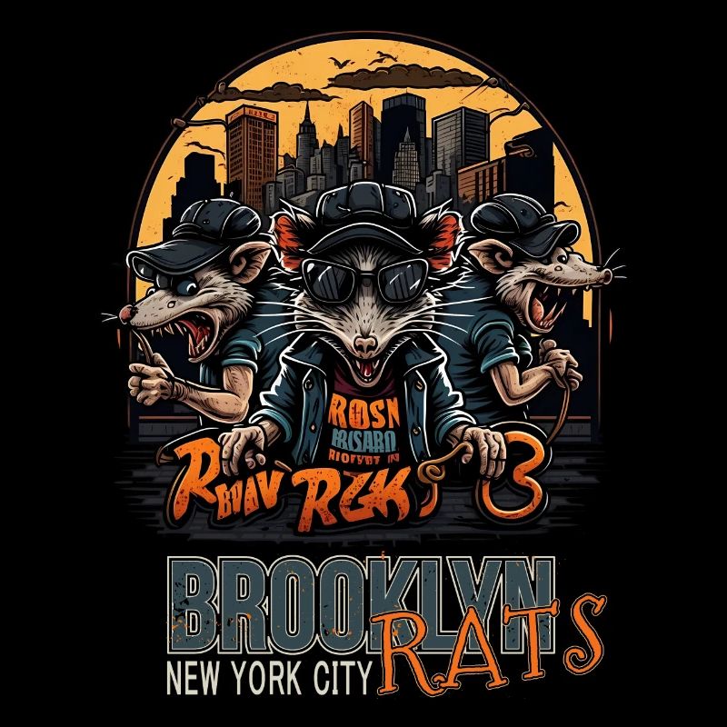 Rats rats de Brooklyn à New York