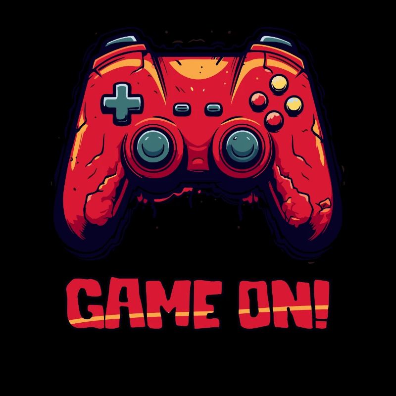Parody Rugged Gaming Controller, game on