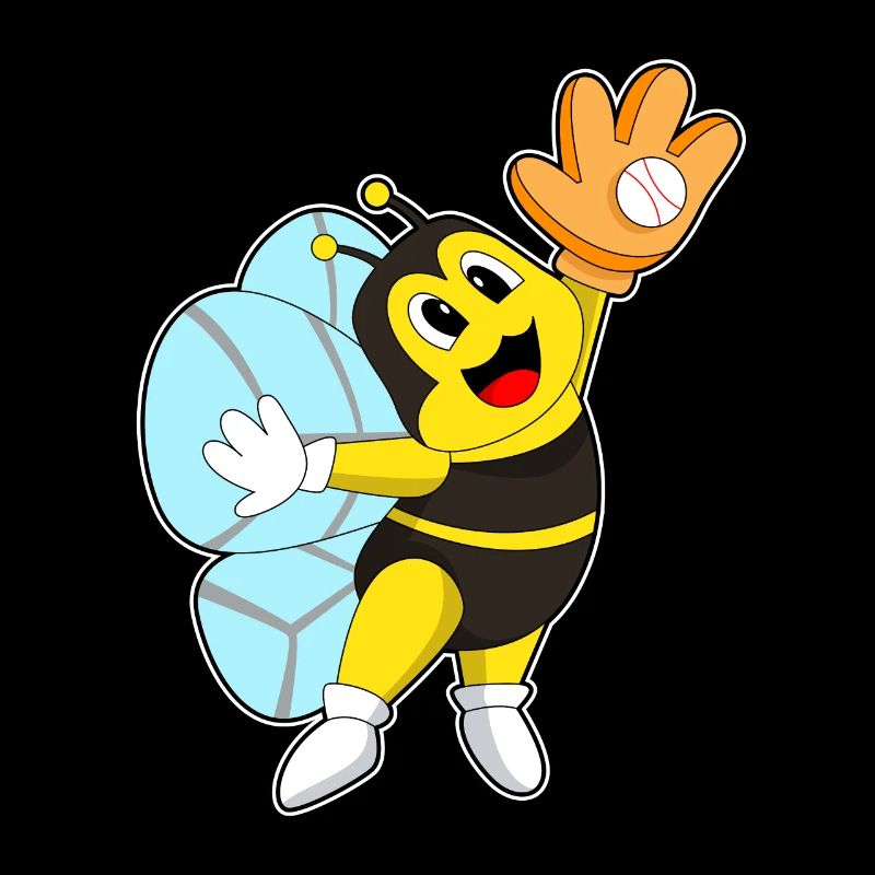 Bee Baseball Baseball Glove
