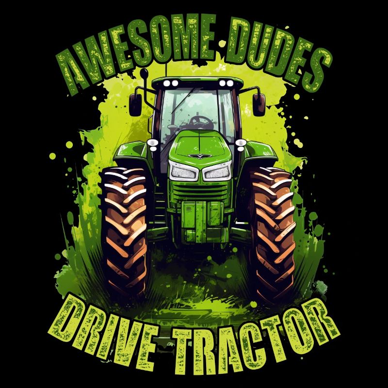 Great Guys Driving Tractor Gift Farmer Farmer