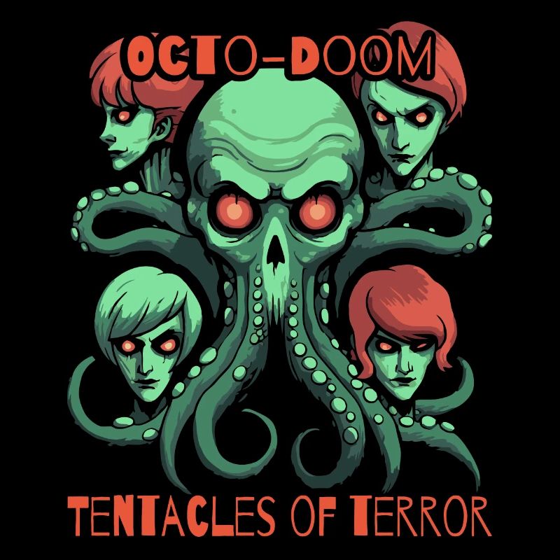 Tentacles of Terror: Octopus Skull