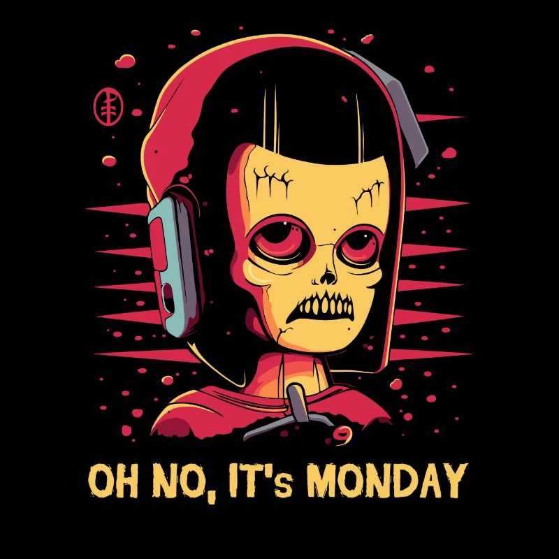 Oh no, it's Monday: office work