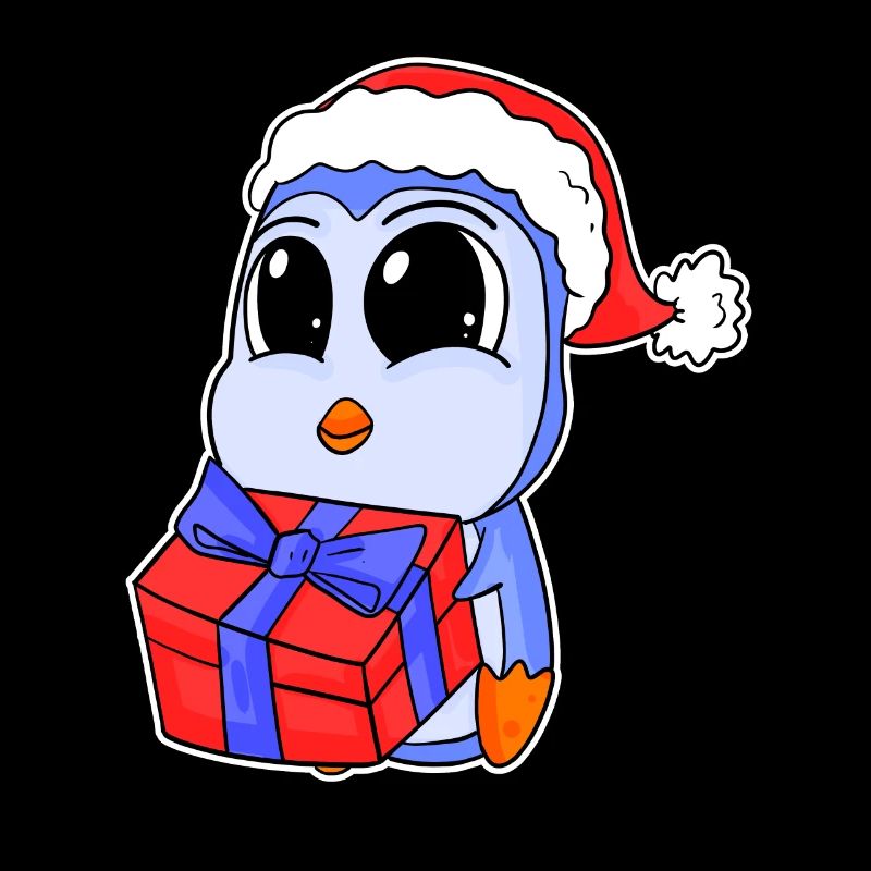 Bébé pingouin Noël