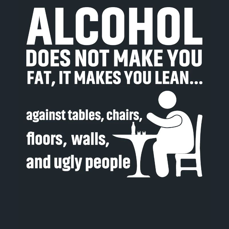 Alcohol does not make you fat