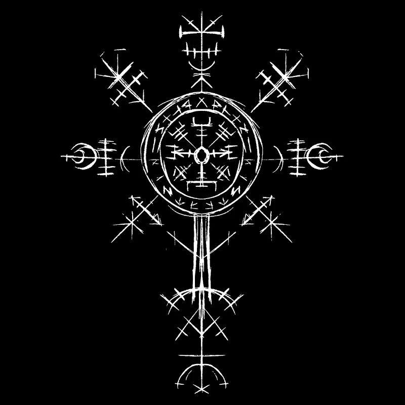 Viking Compass Vegvisir Celts & Norsemen