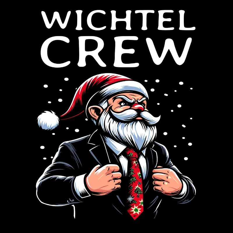 Anzug Wichtel Crew Weihnachts Gnome