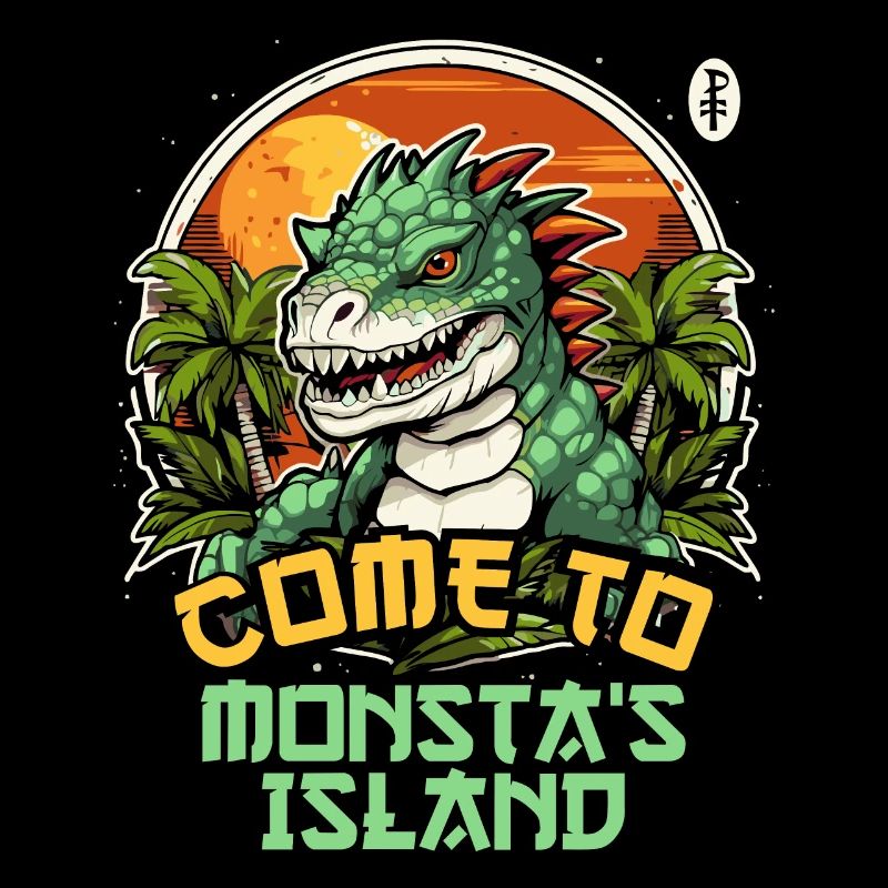 Komm zu Iguana Rex Monsta Island Monster
