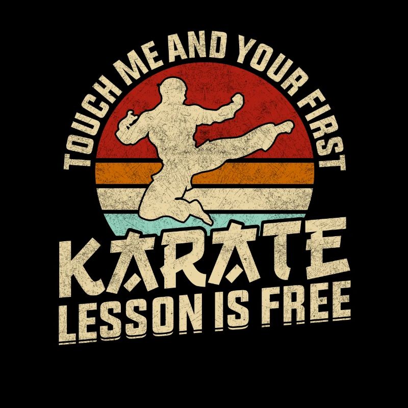 Touch me and your first Karate lesson is free
