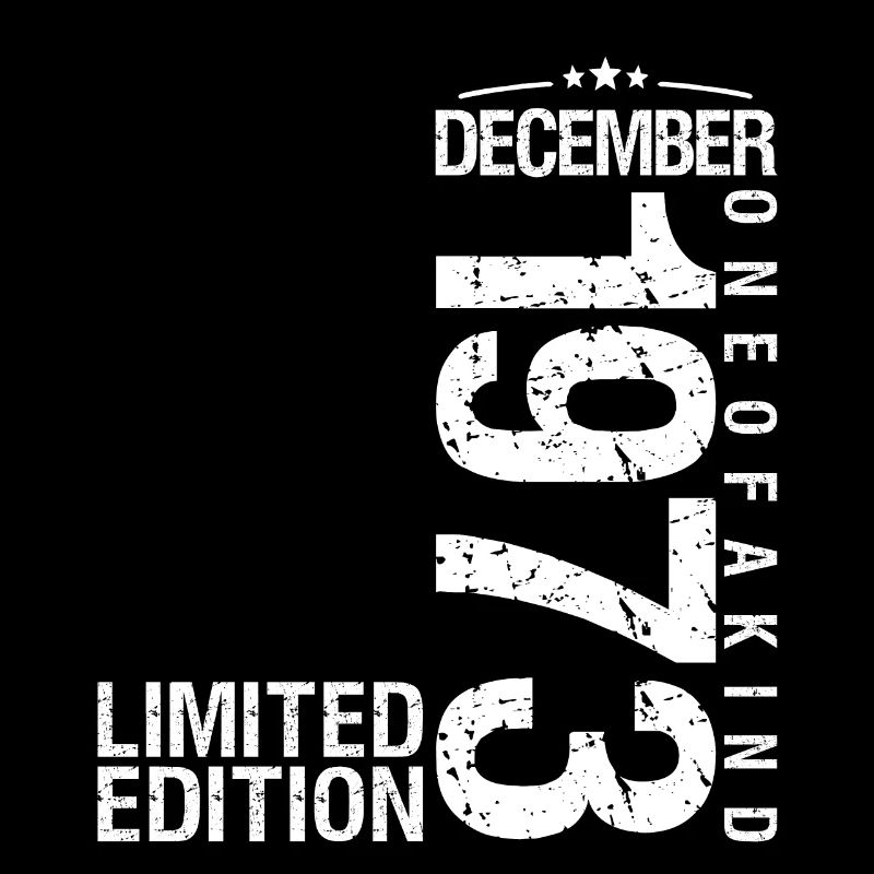 December 1973 December Anniversary December 1973