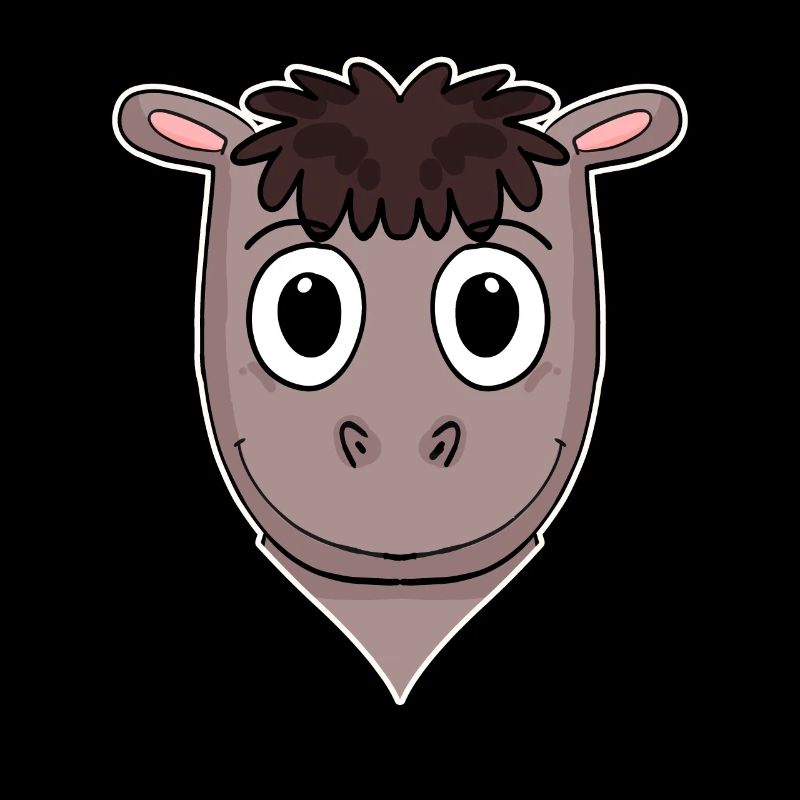 Tête d’animal de cheval Tête d’animal