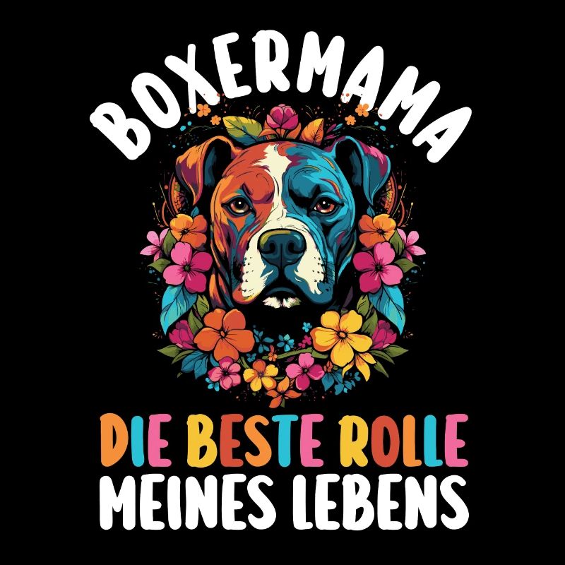 Hund Hundemama Boxermama Deutscher Boxer