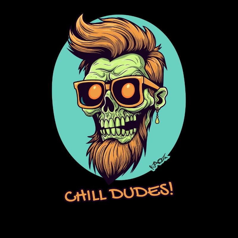 Relax, guys, funky fresh skull