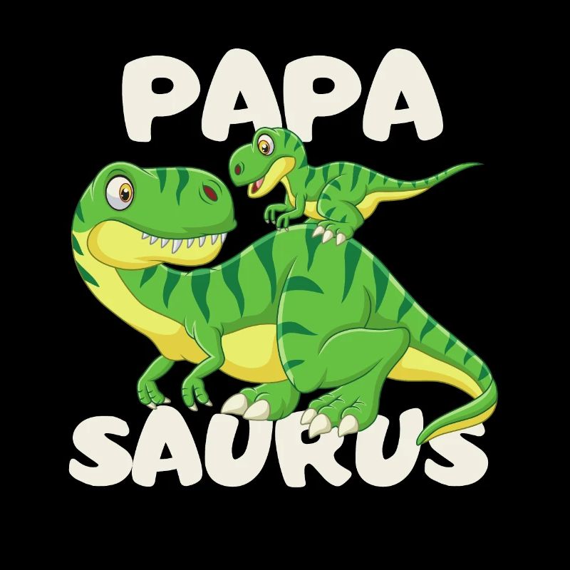 Papa Saurus Dinosaurier Vatertag Kinder lustig