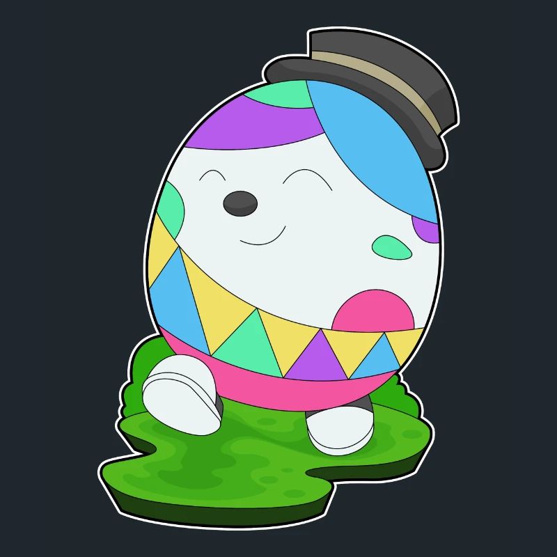 Easter Easter Egg Cylinder