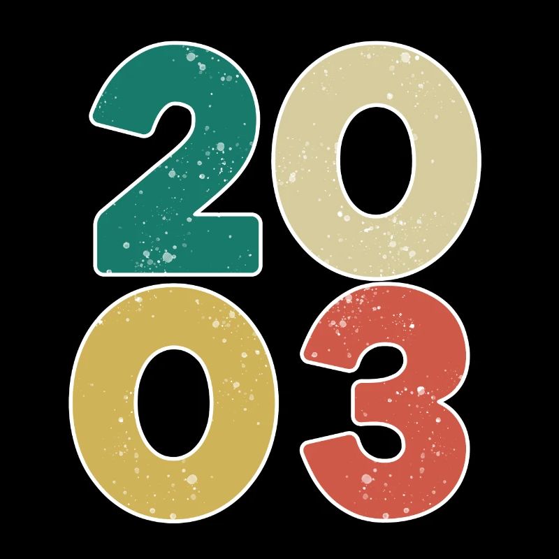 2003 - Année 2003 - Année de construction 2003