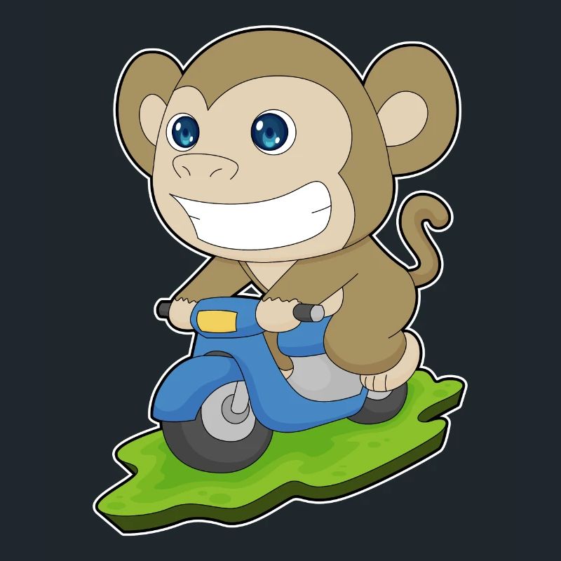 Affe Motorroller