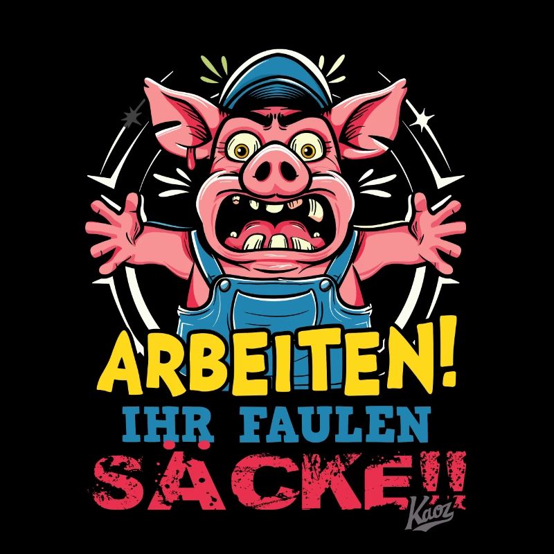 Foreman Pig, Working Her Lazy Sacks