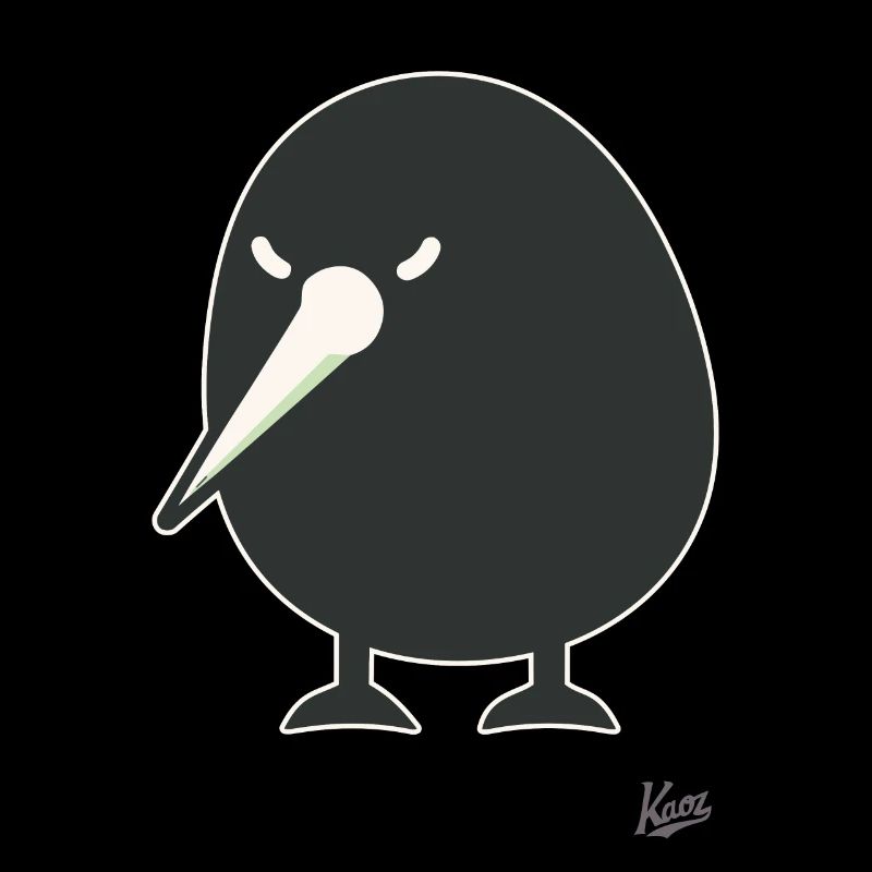 Funny Kiwi Bird