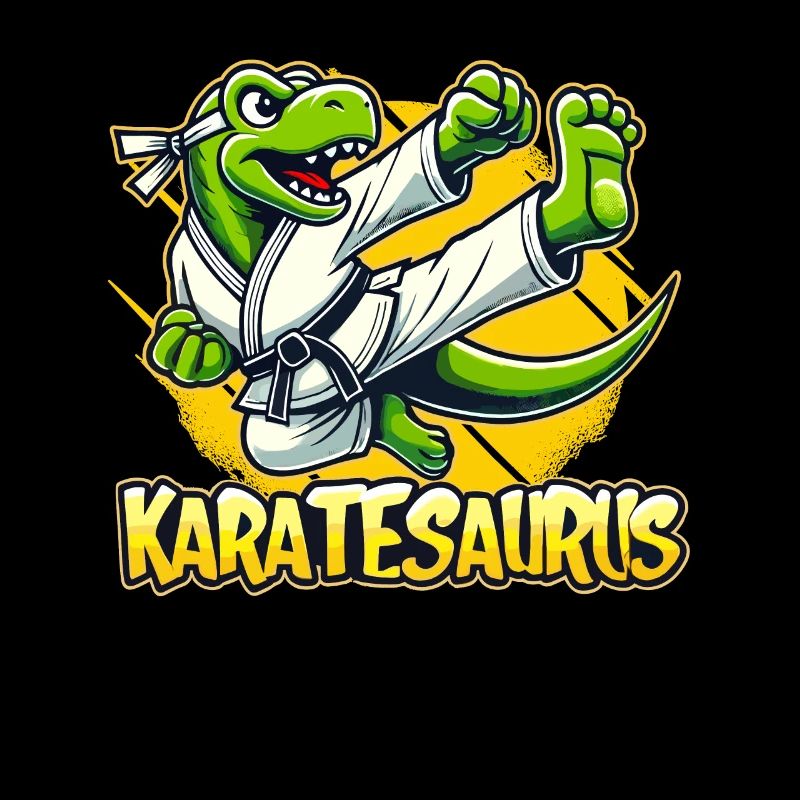 Karate Karate Fighter Martial Arts Karatesaurus
