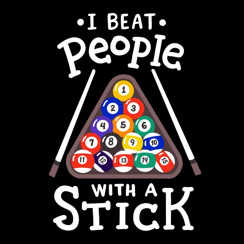 Billard Poolspieler