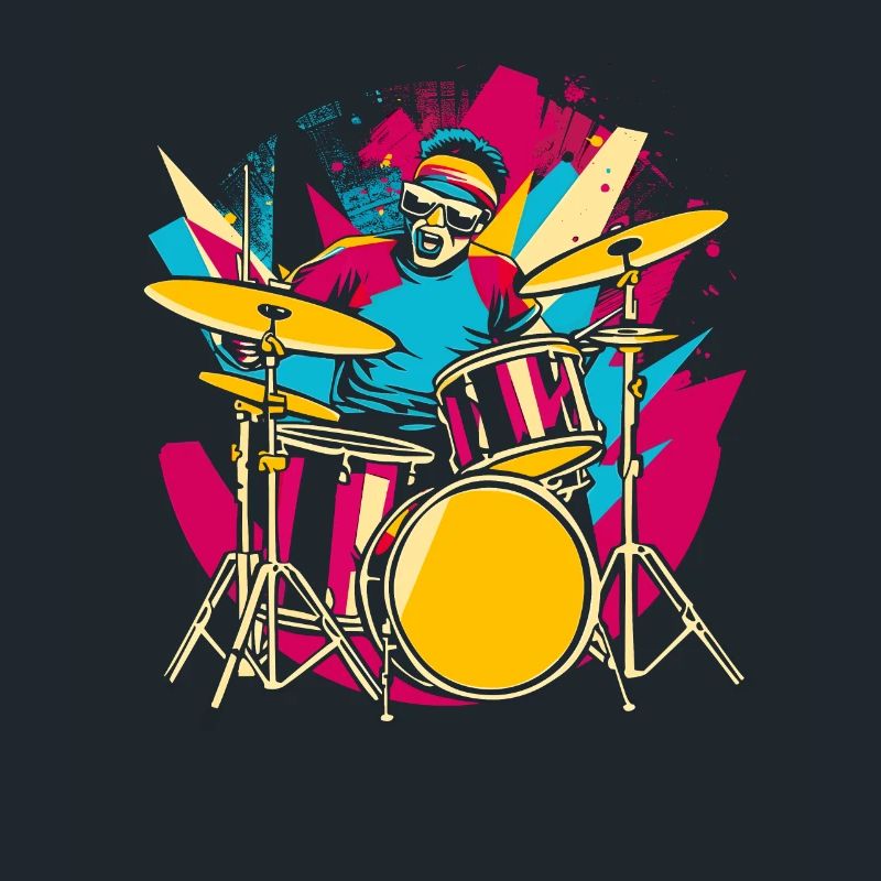 Drummer Synthwave