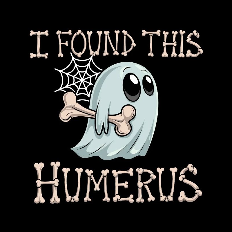 Halloween Ghost Nurse Bone Funny