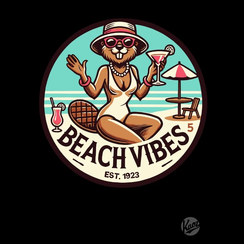 Beaver Lady apporte une ambiance rétro de plage de vacances
