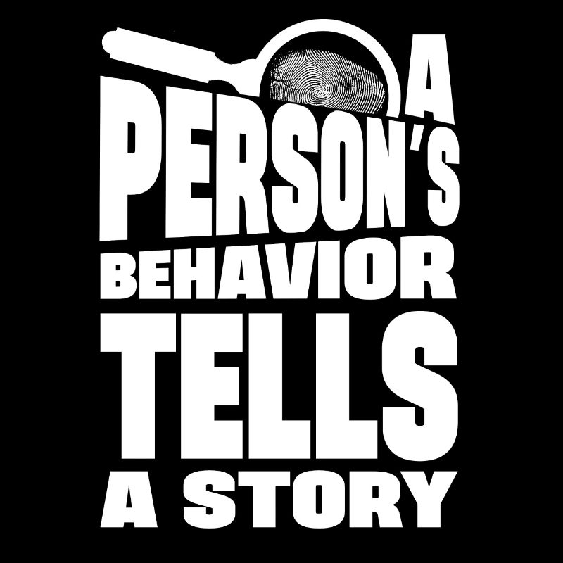 Person´s Tells Story Professional Forensic Gift