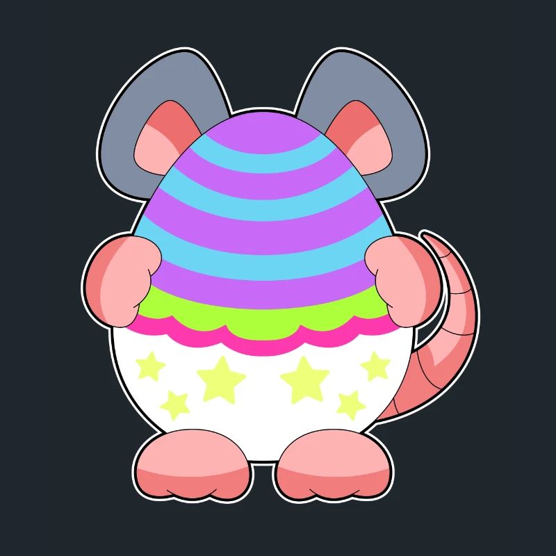Mouse Easter Easter Egg Hide