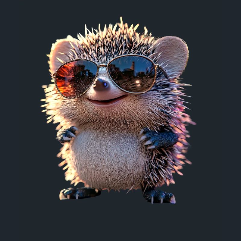 Hérisson Hérisson à ventre blanc Hérisson épineux Amour Hérisson mignon