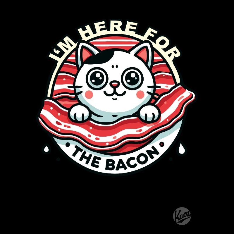 Chat mignon : je suis là pour le bacon