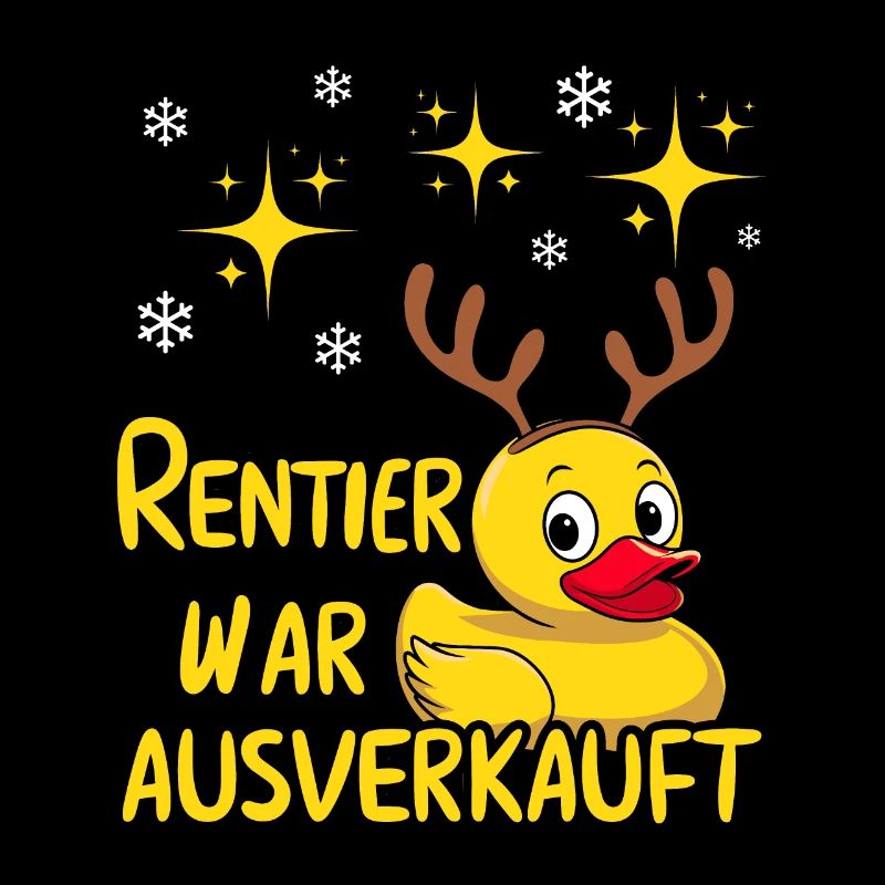 Canard en caoutchouc de Noël Tenue de Noël drôle