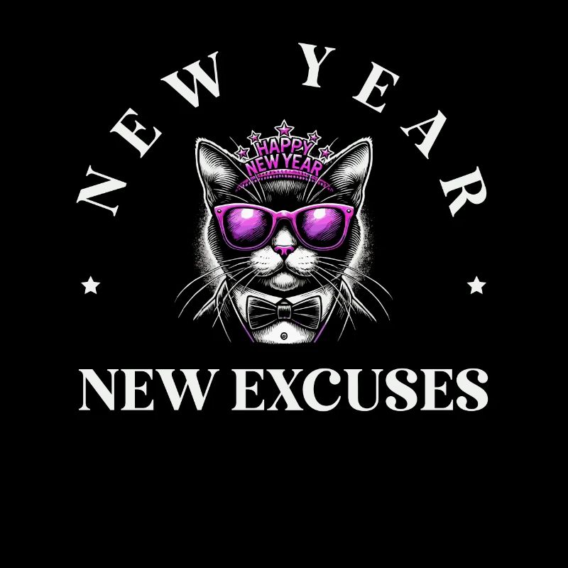Jour de l’An, Nouvelles excuses, Humour intentionnel, Fixation d’objectifs