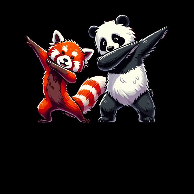 Red Panda, Red Panda, Panda Bear, Dabbing