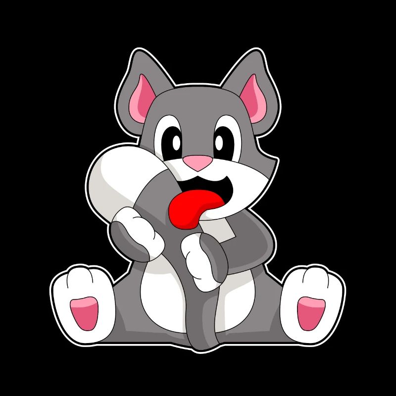 Katze Zunge