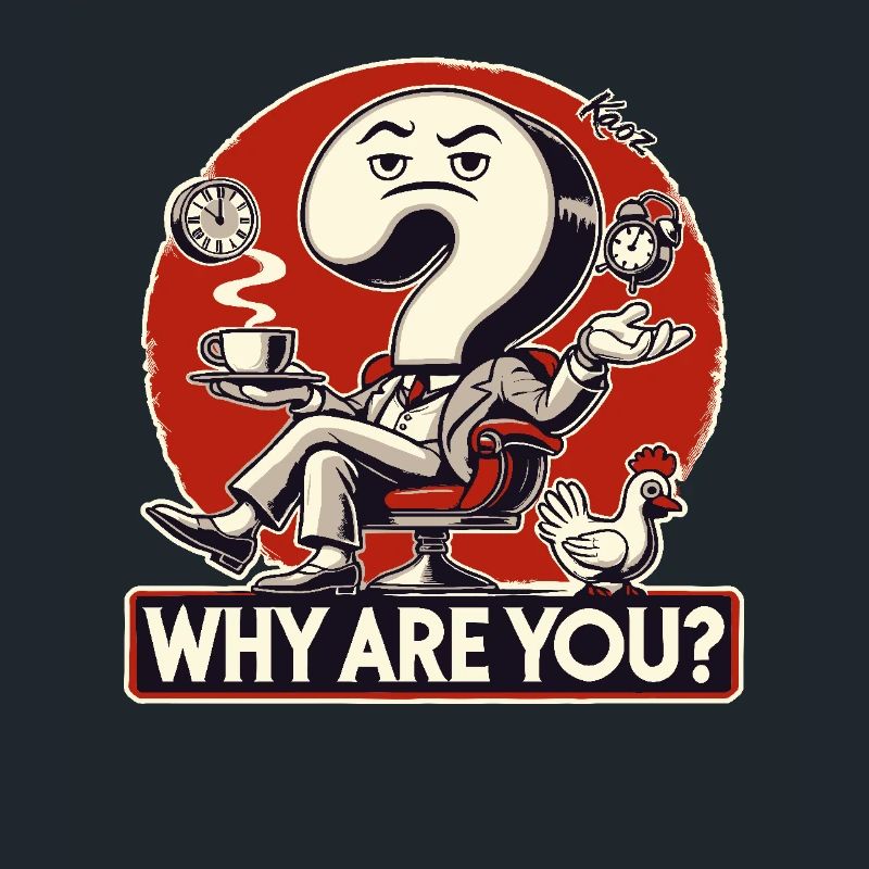 Pourquoi existez-vous ? Point d’interrogation