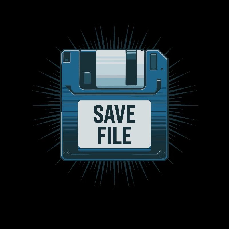 Save Disk Diskette 90s PC für einen Computer