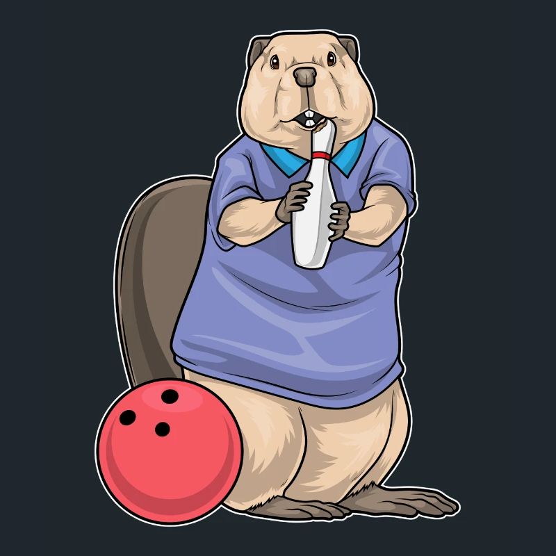 Beaver Bowling Boule de bowling