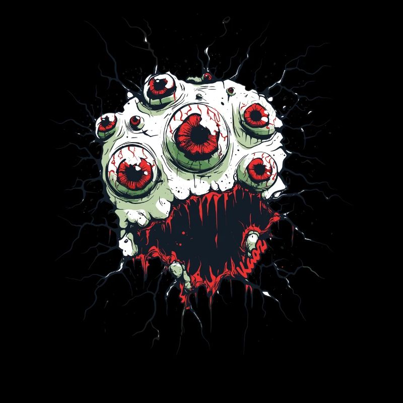 Œil de la terreur – Un monstre perce