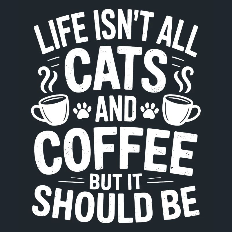 Kaffee Spruch Katzen Lustiges Kaffee Geschenk