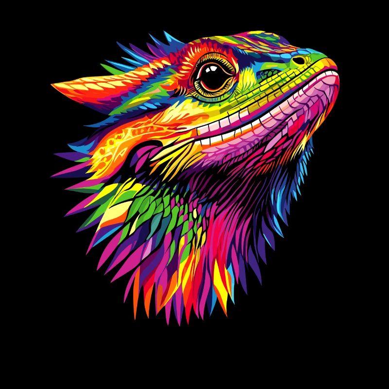 Bartagame Echse Bearded Dragon Süße Bartagamen