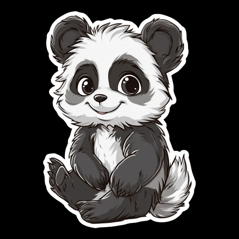 Ours panda mignon
