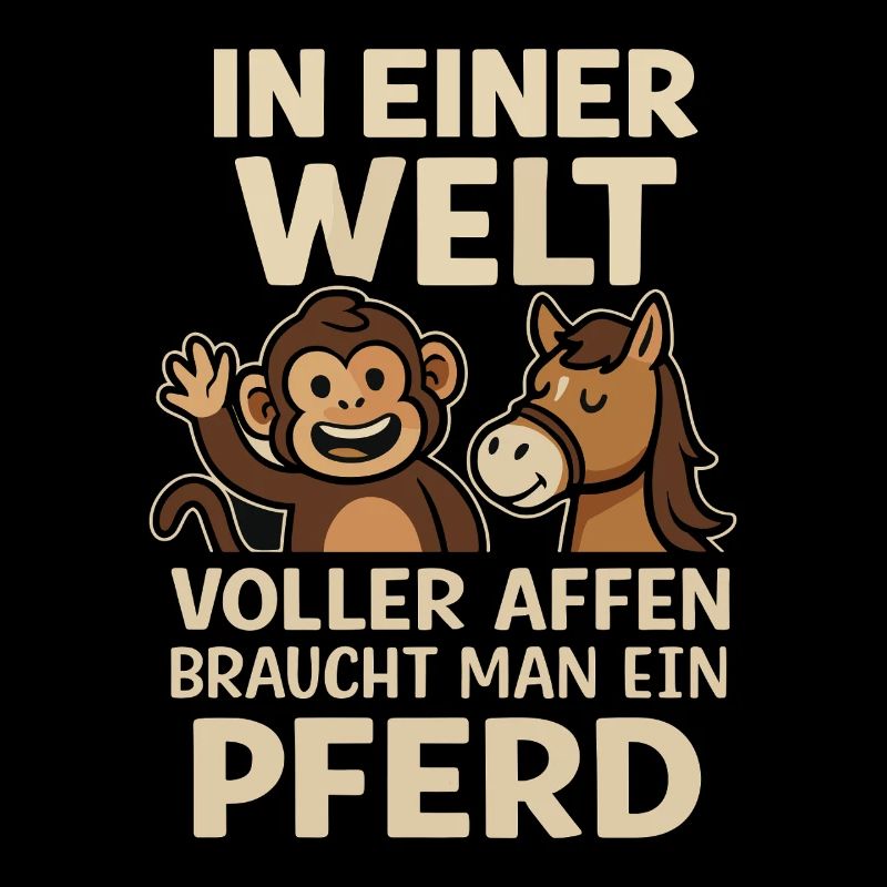 In einer Welt voller Affen braucht man ein Peerd