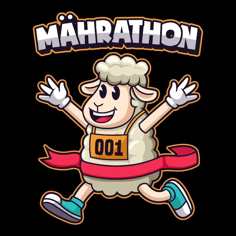 Jogger Mouton Marathon Course Sportif Course