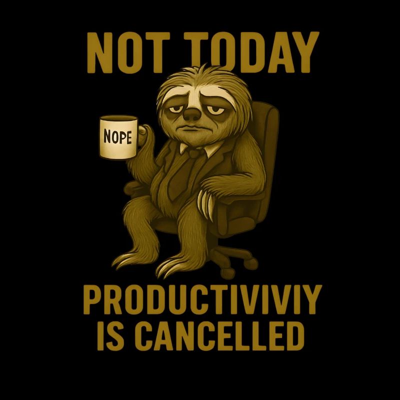 Not today – productivity canceled