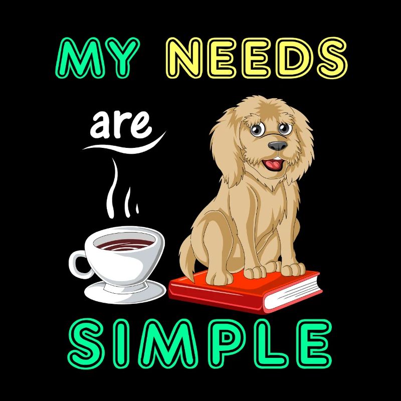 Bücher, Kaffee & Golden Doodle Vibes